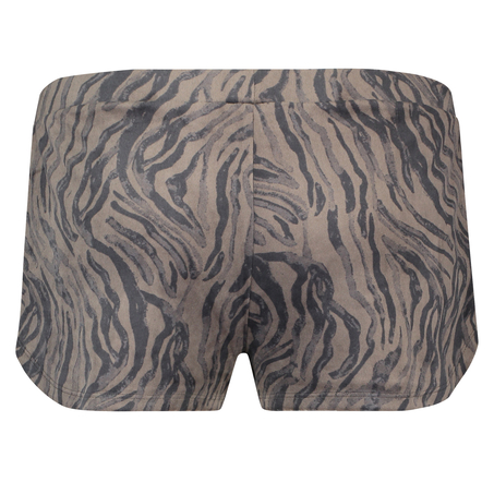 Short de pyjama velours, Gris