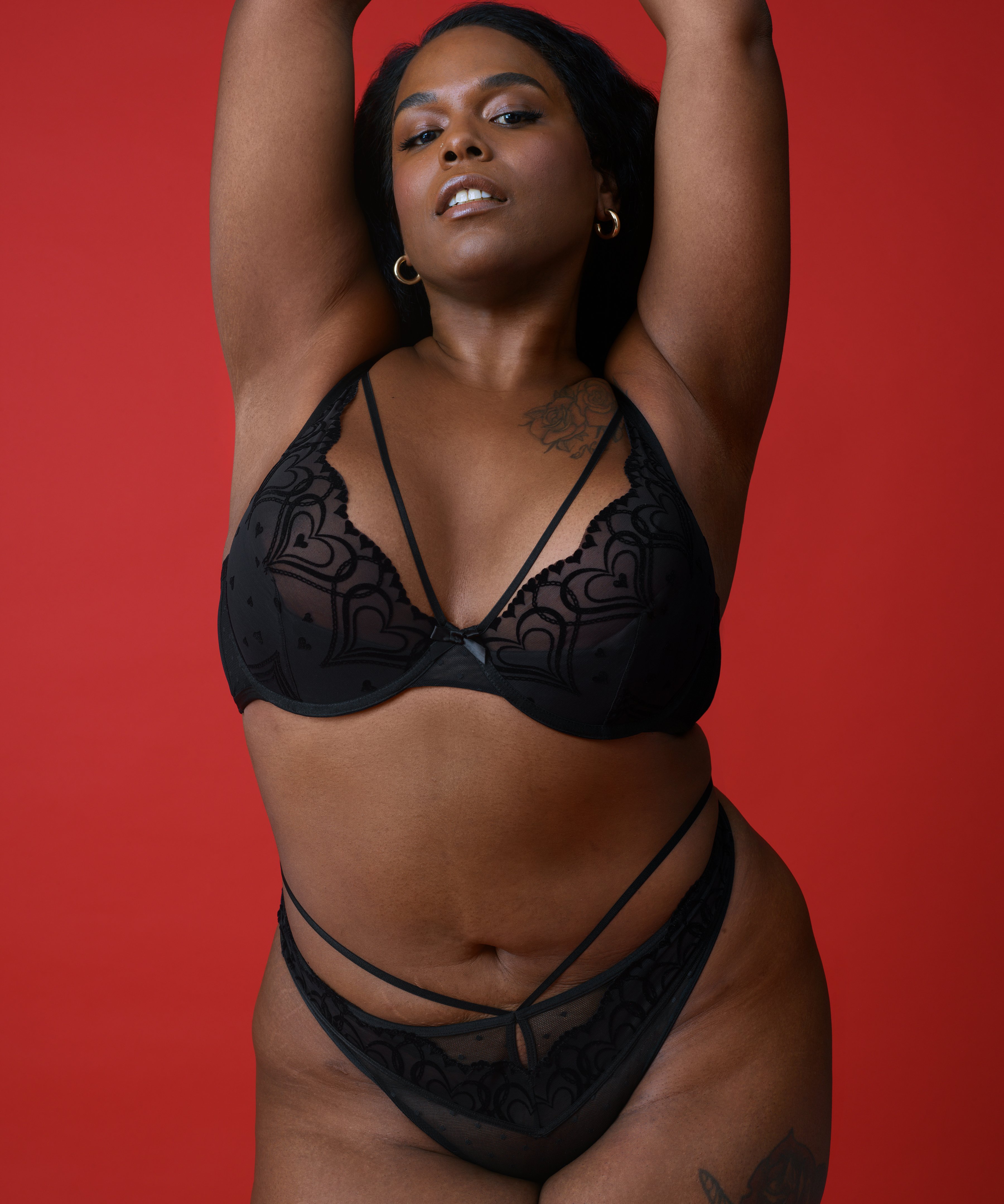 String Pippa, Schwarz, main