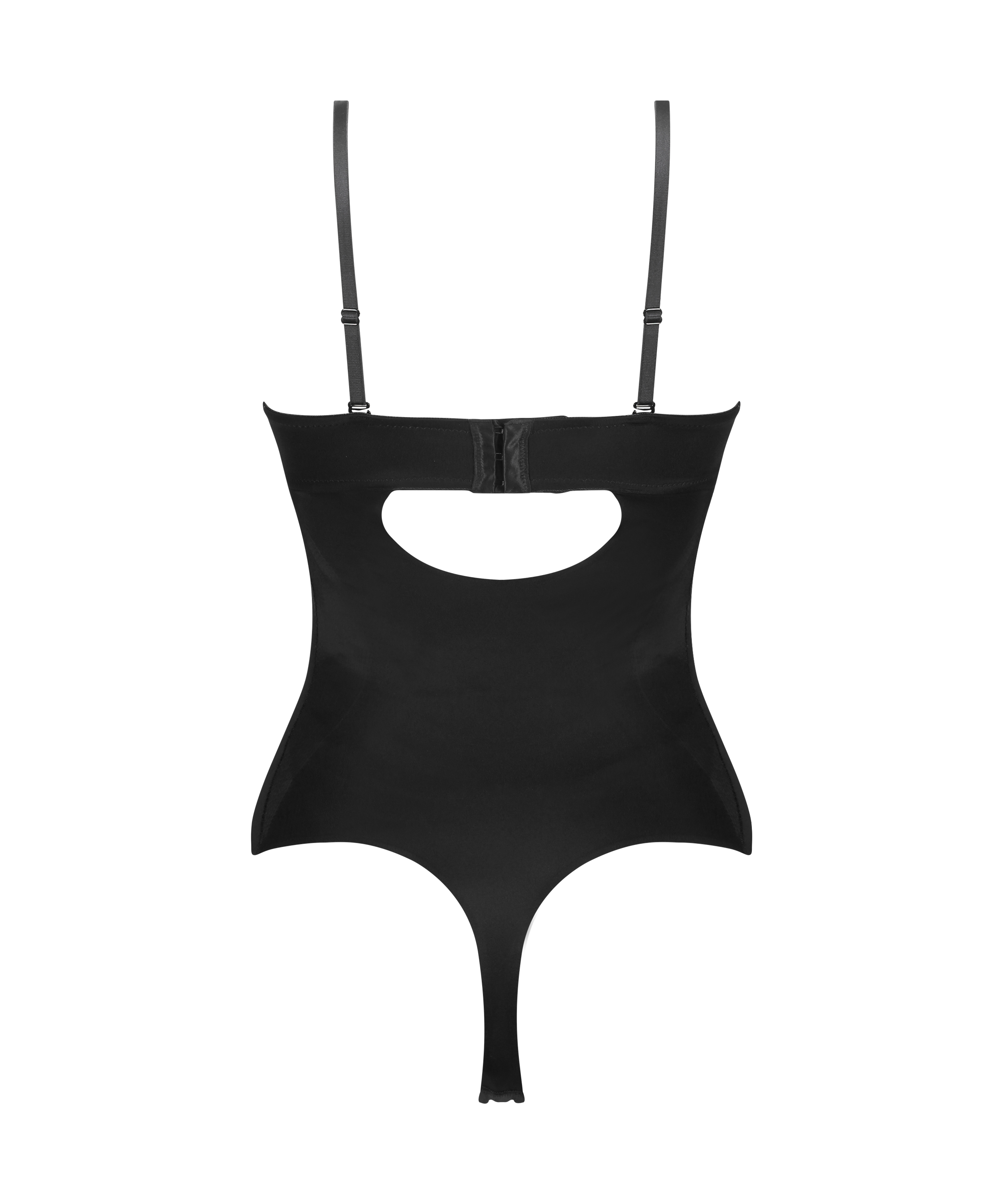 Body sculptant avec bonnets préformés, Noir, main