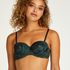 Soutien-gorge à armatures préformé, sans bretelles Reeva, Vert
