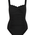 Maillot de bain Shaping Scallop, Noir