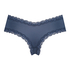 Slip brésilien V-shape micro, Bleu