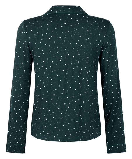 Langärmelige Jersey-Jacke Essential, Grün