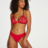 String Invisible Lace back, Rouge