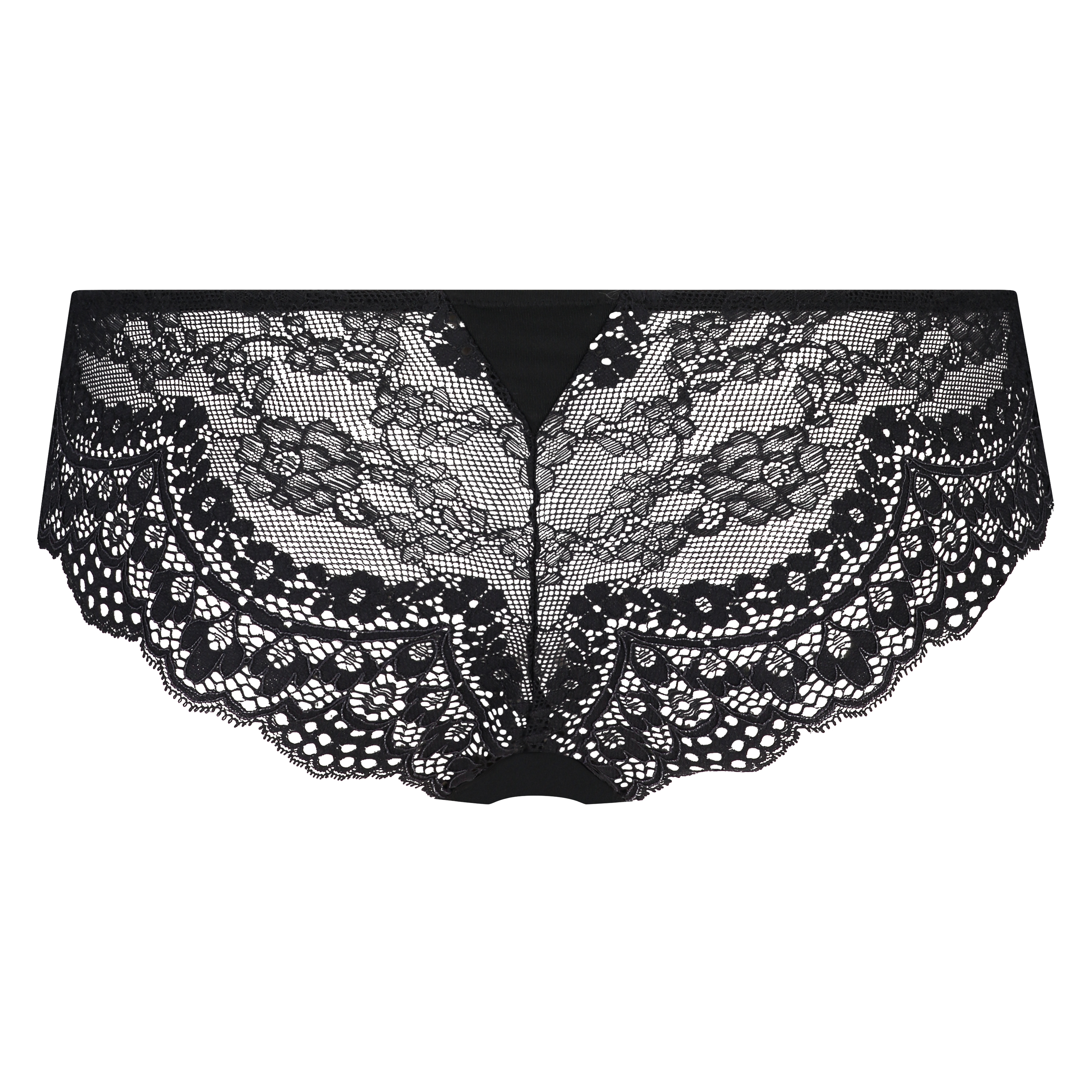 Slip brésilien Nikki, Noir, main