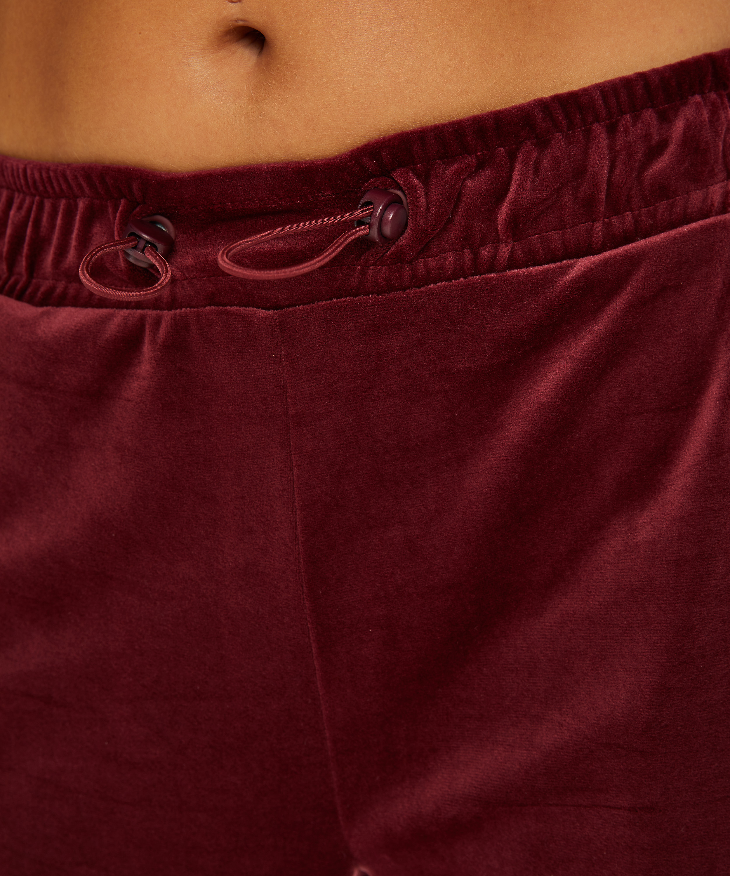 Pantalon de sport Velours HKMX, Rouge, main