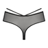 Tanga taille haute Blaise, Noir
