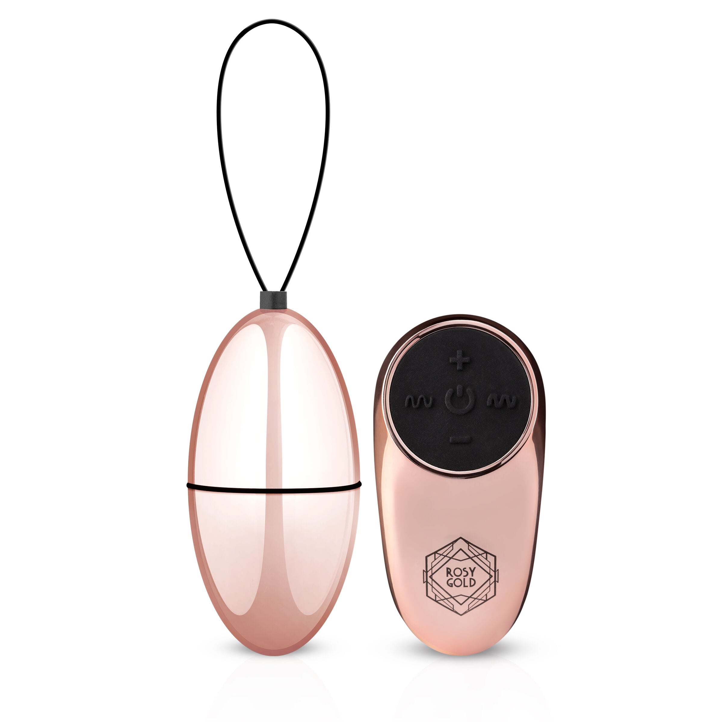 Œuf Vibrant Doré Rosé avec Télécommande