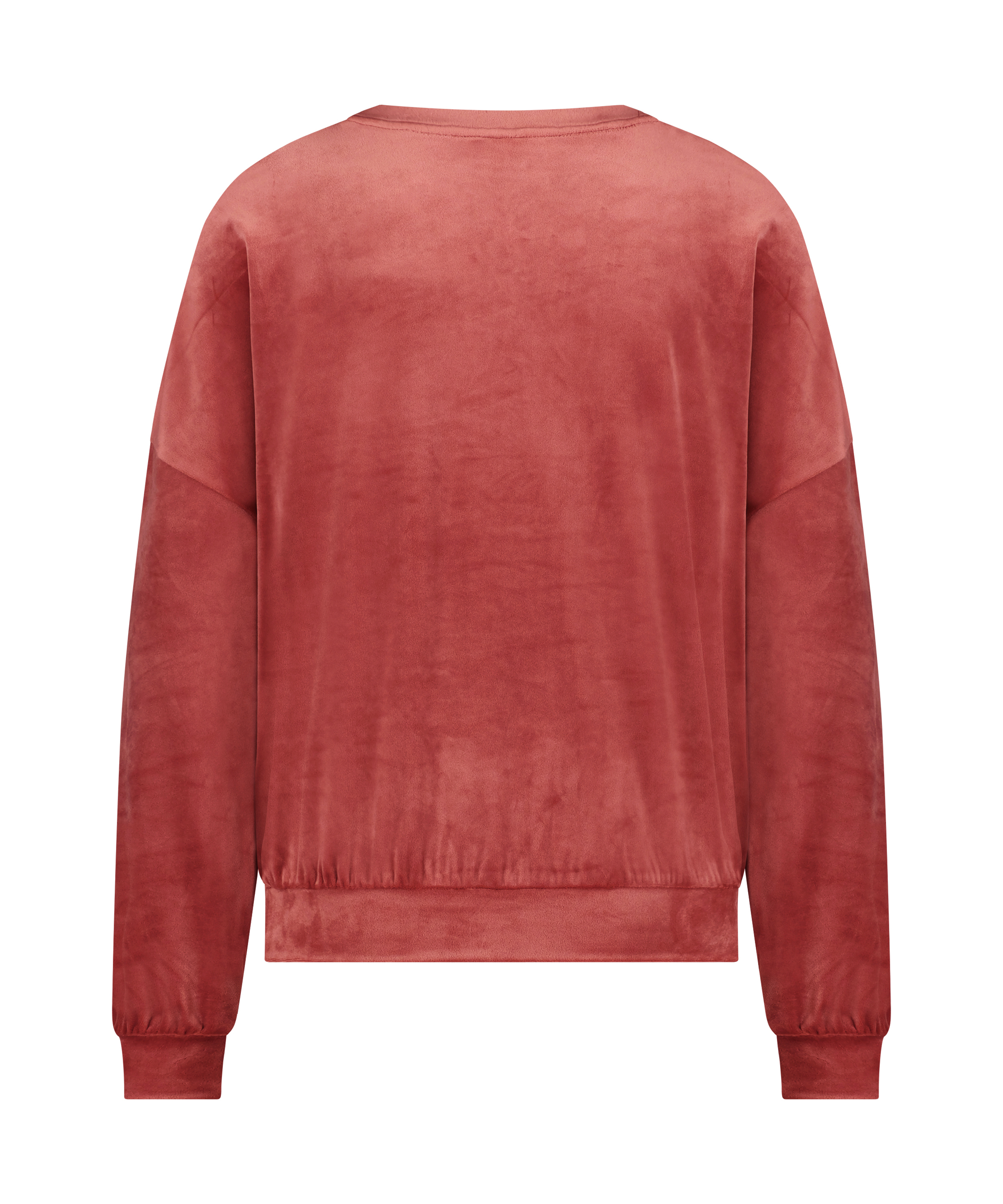 Top Velours, Rose, main