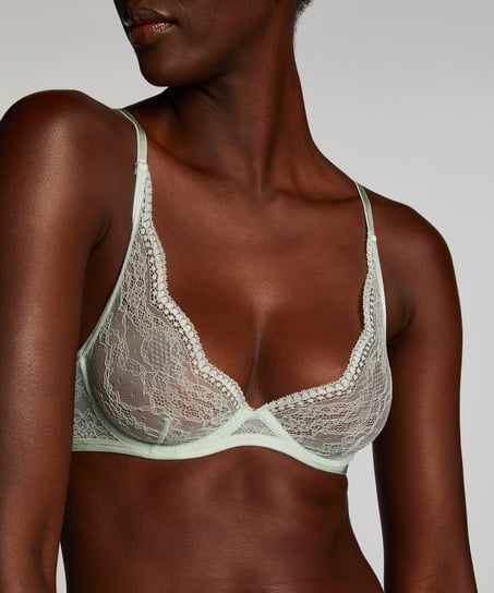 Soutien-gorge à armatures non-préformé Isabelle, Vert