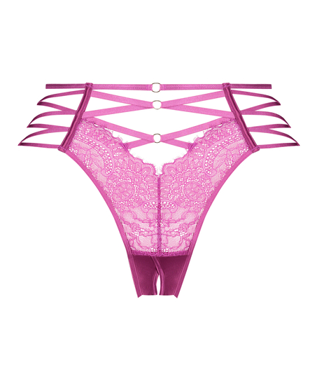 Brazilian mit offenem Schritt Monet, Lila