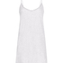Pointelle-Slipdress, Grau