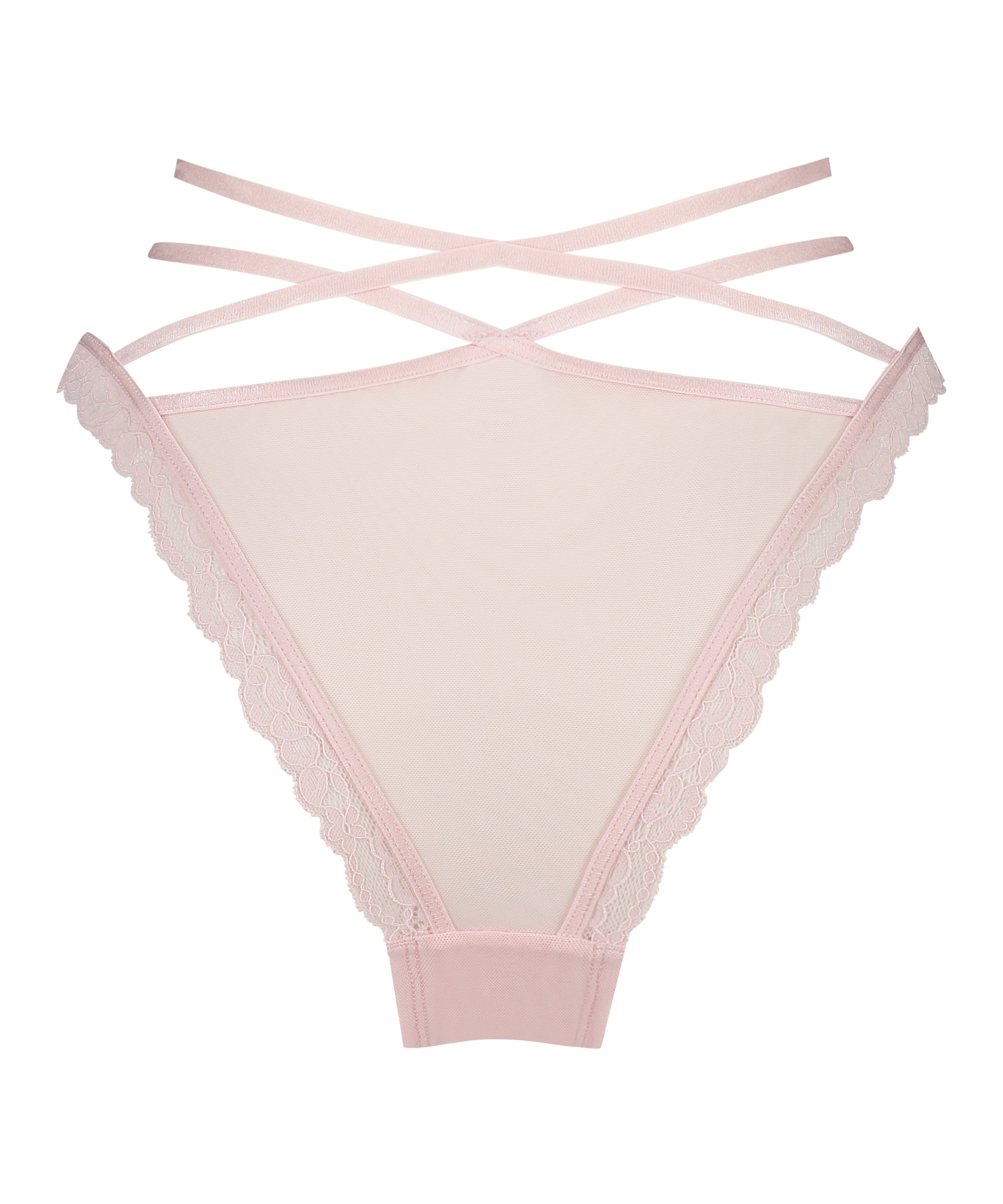 Slip br&eacute;silien Jojo, Rose, main