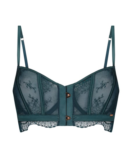 Soutien-gorge &agrave; armatures non-pr&eacute;form&eacute; Christine, Bleu