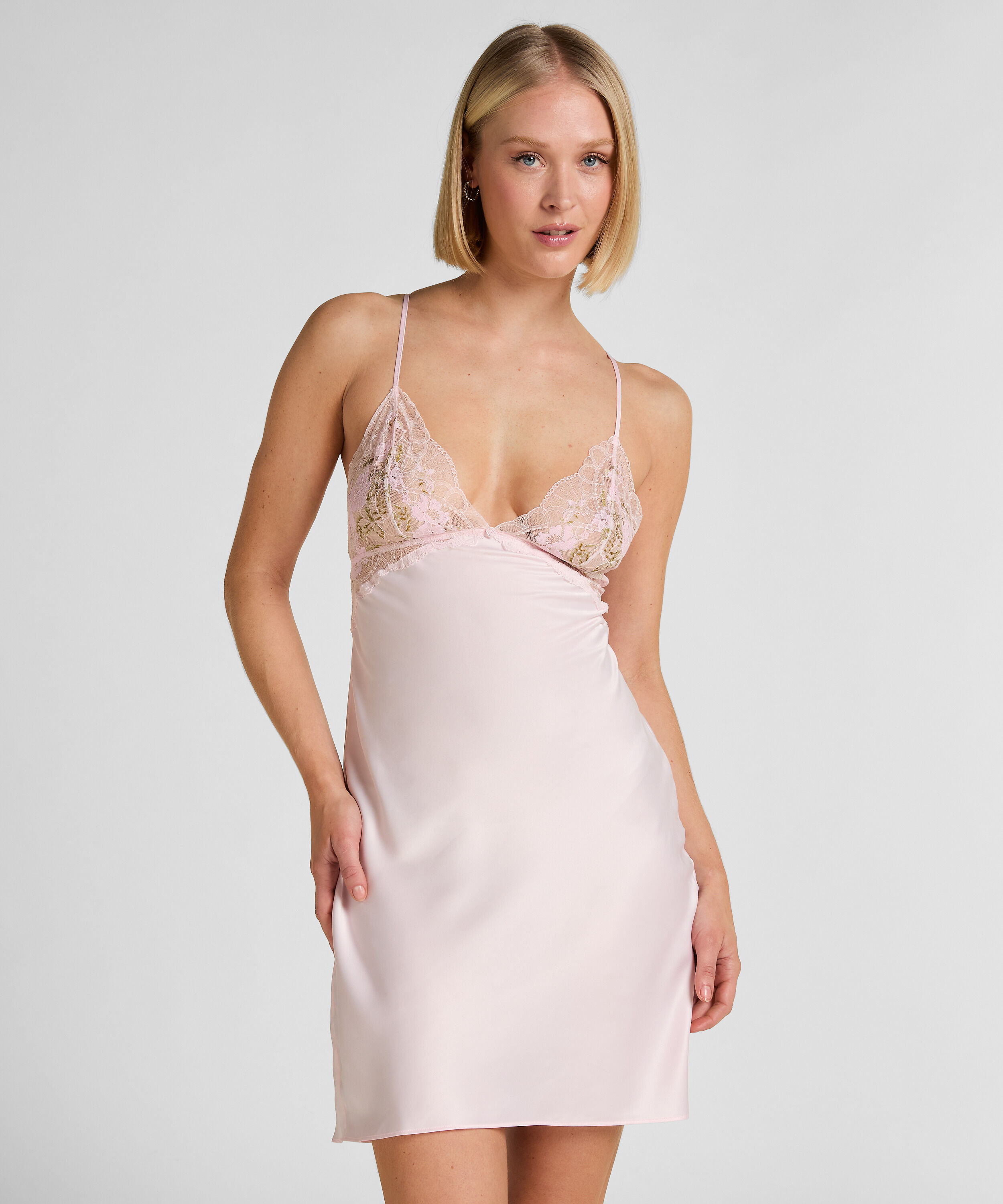 Miri Satin-Negligé, Rose Miri Satin-Negligé, Rose
