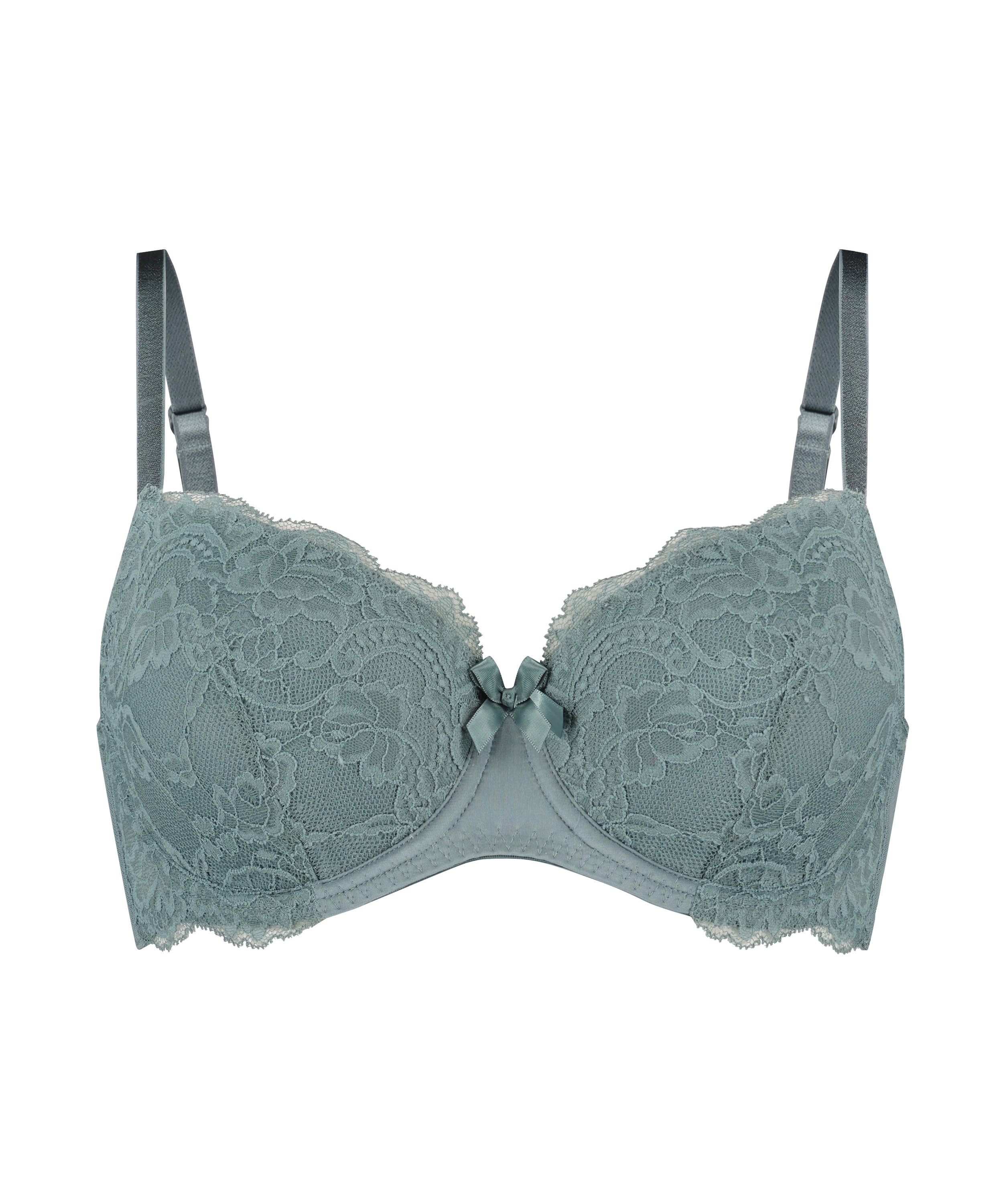 Soutien-gorge &agrave; armatures pr&eacute;form&eacute; Teddy, Vert, main