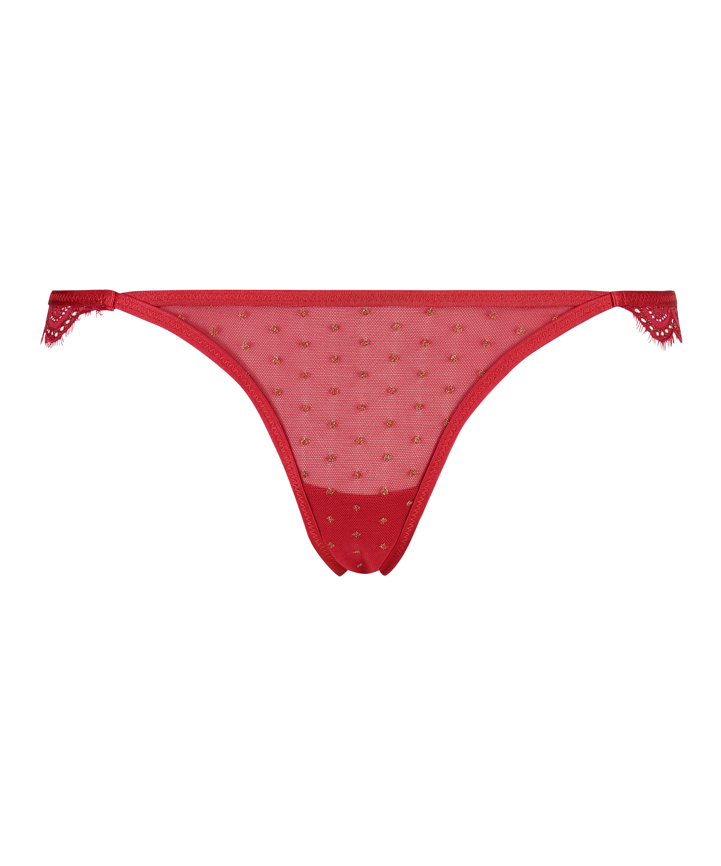 Mini Brazilian Dotty, Rot, main