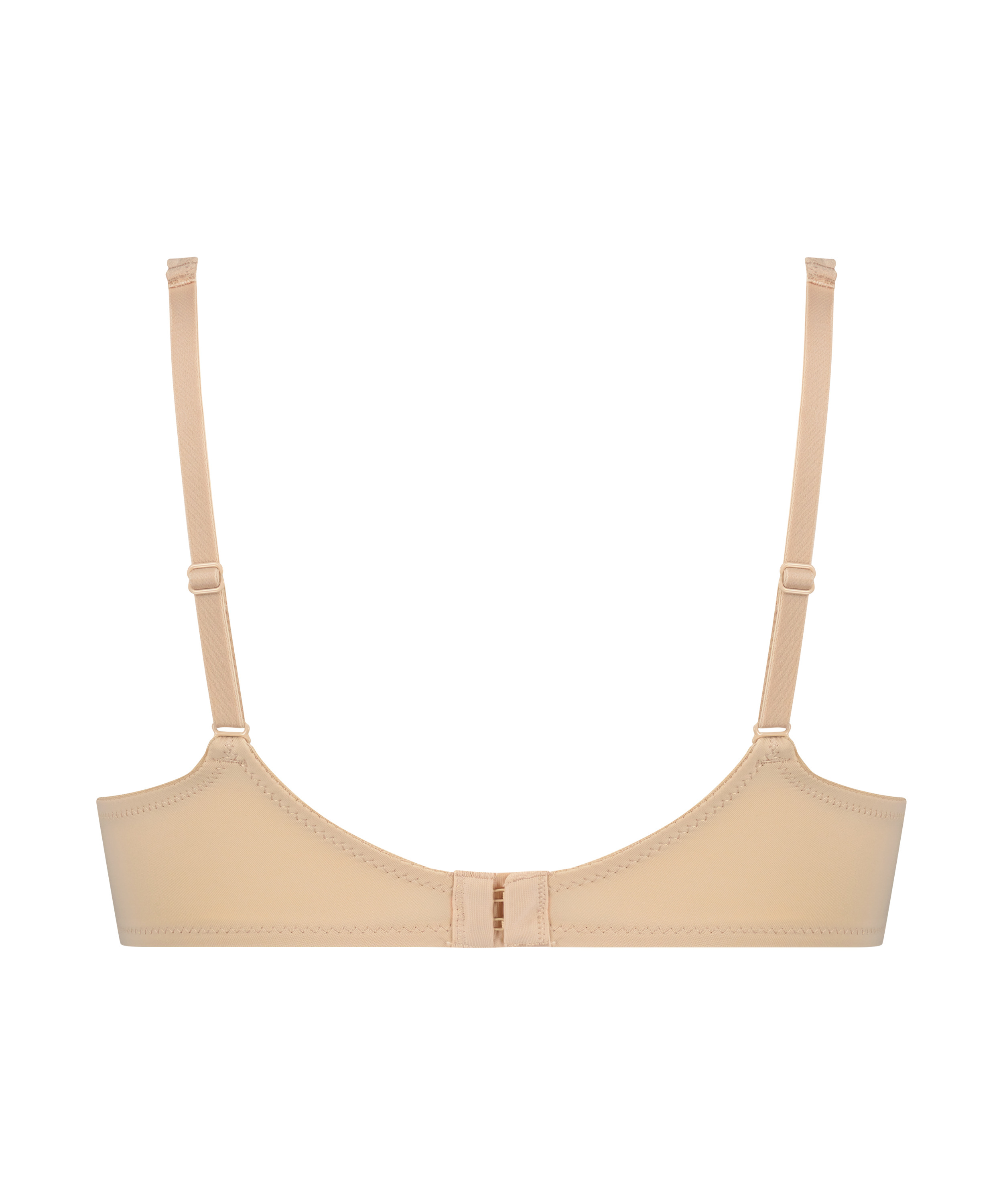 Vorgeformter Bügel-BH, Satin Fleece, Beige, main