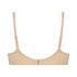 Vorgeformter Bügel-BH, Satin Fleece, Beige