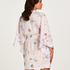 Kimono en satin, Rose