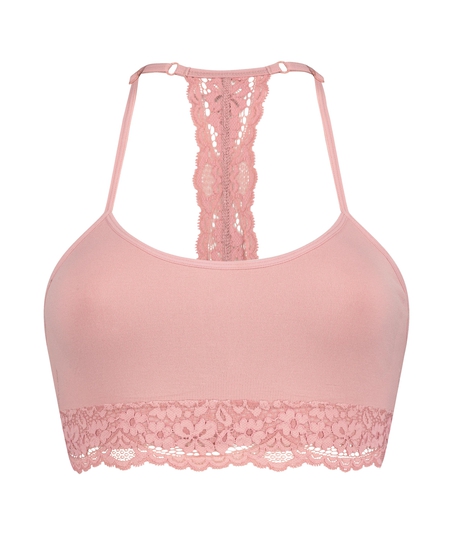 Brassi&egrave;re sans couture Marine, Rose