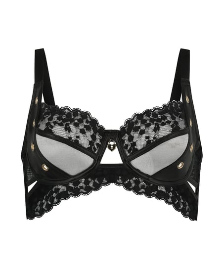 Soutien-gorge à armatures non-préformé Desire, Noir