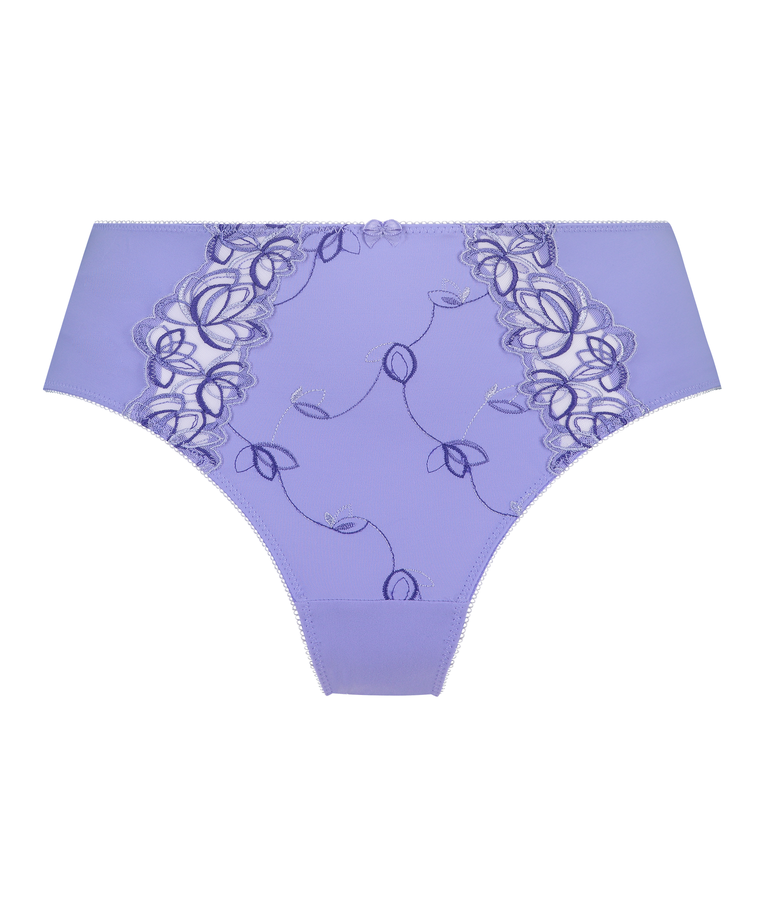 Slip taille haute Diva, Violet, main