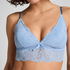 Triangel-Bralette Posie, Blau