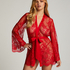 Kimono Lace Isabelle, Rouge, main Kimono Lace Isabelle, Rouge