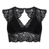 Bralette Poesie, Schwarz