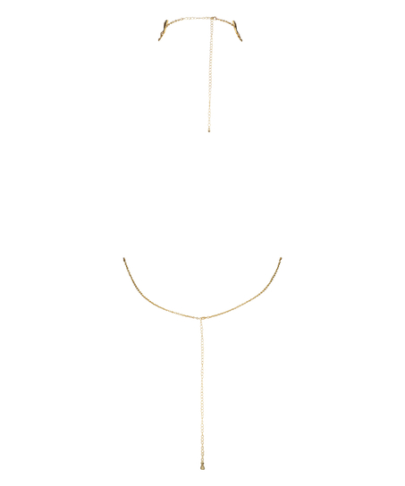 Body Chain Harnisch, Gelb