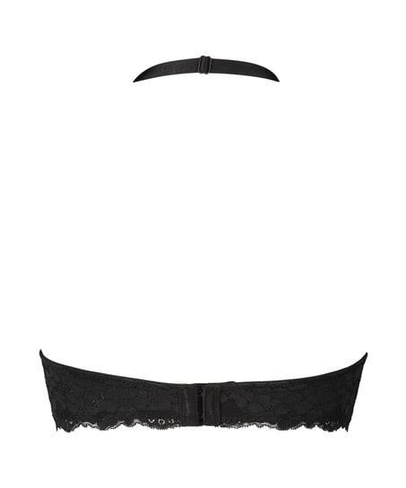 Brassière Halter Rosalyn préformée, Noir