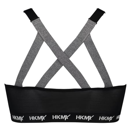 HKMX Soutien-gorge de sport The Pro Maintien niveau 3, Gris