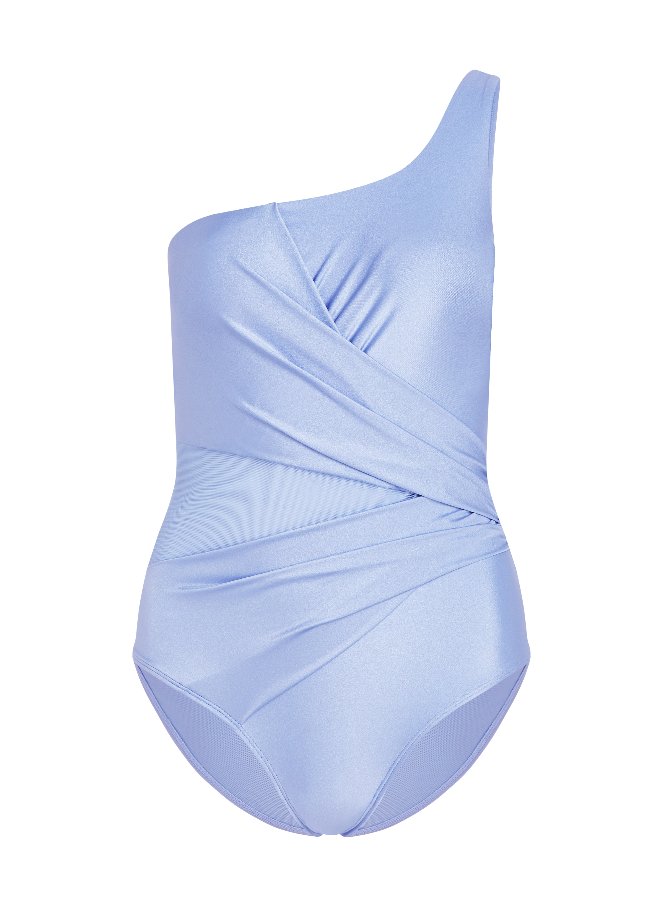 Maillot de bain Shaping Shell Mesh, Bleu, main