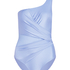 Maillot de bain Shaping Shell Mesh, Bleu