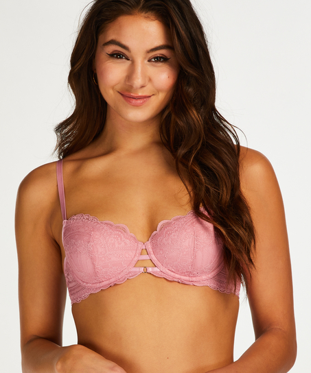 Soutien-gorge &agrave; armatures pr&eacute;form&eacute; Wies, Rose
