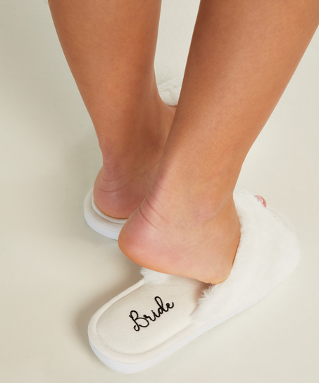 Slipper Bridal, Weiß