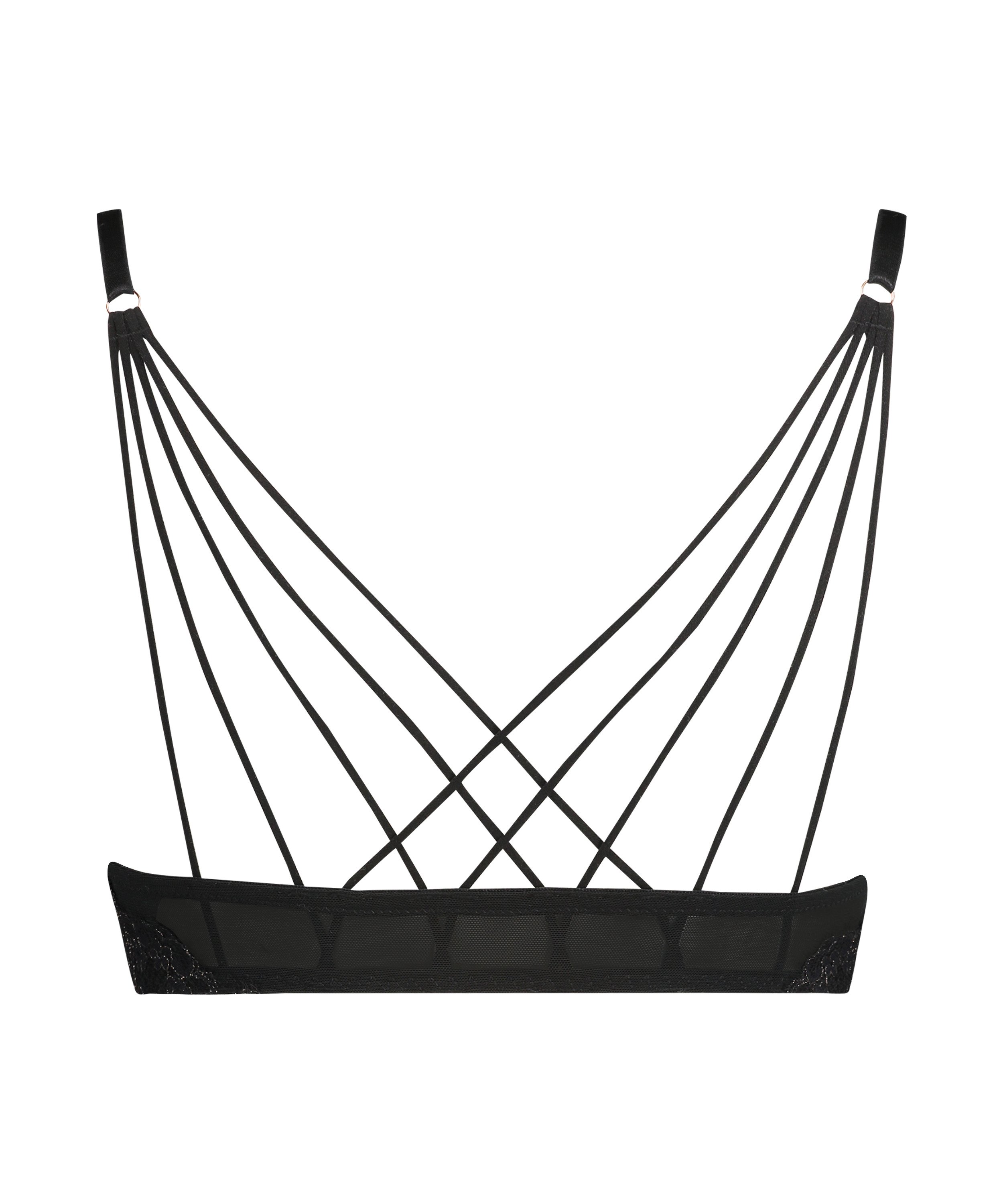Soutien-gorge push-up à armatures préformé Arabella, Noir, main