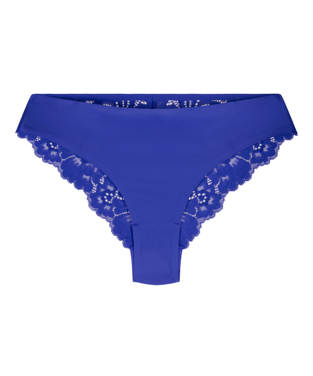 Invisible Brazilian Lace Back, Blau