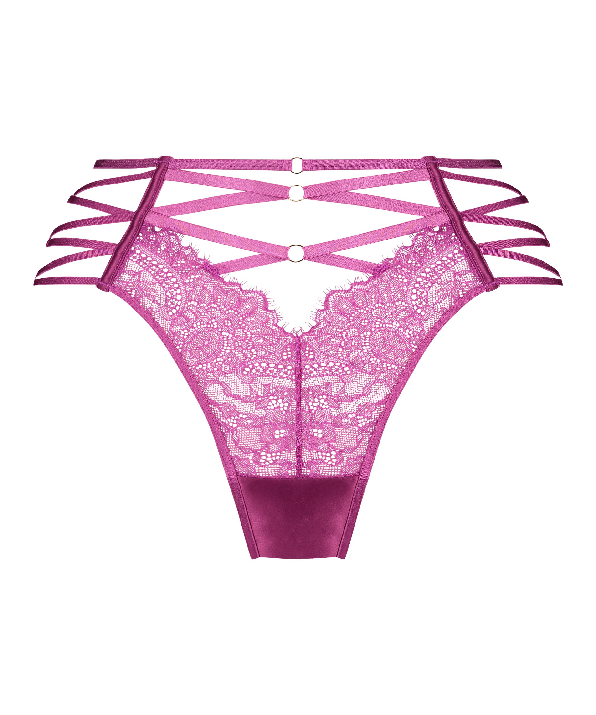 Slip brésilien Monet, Violet, main