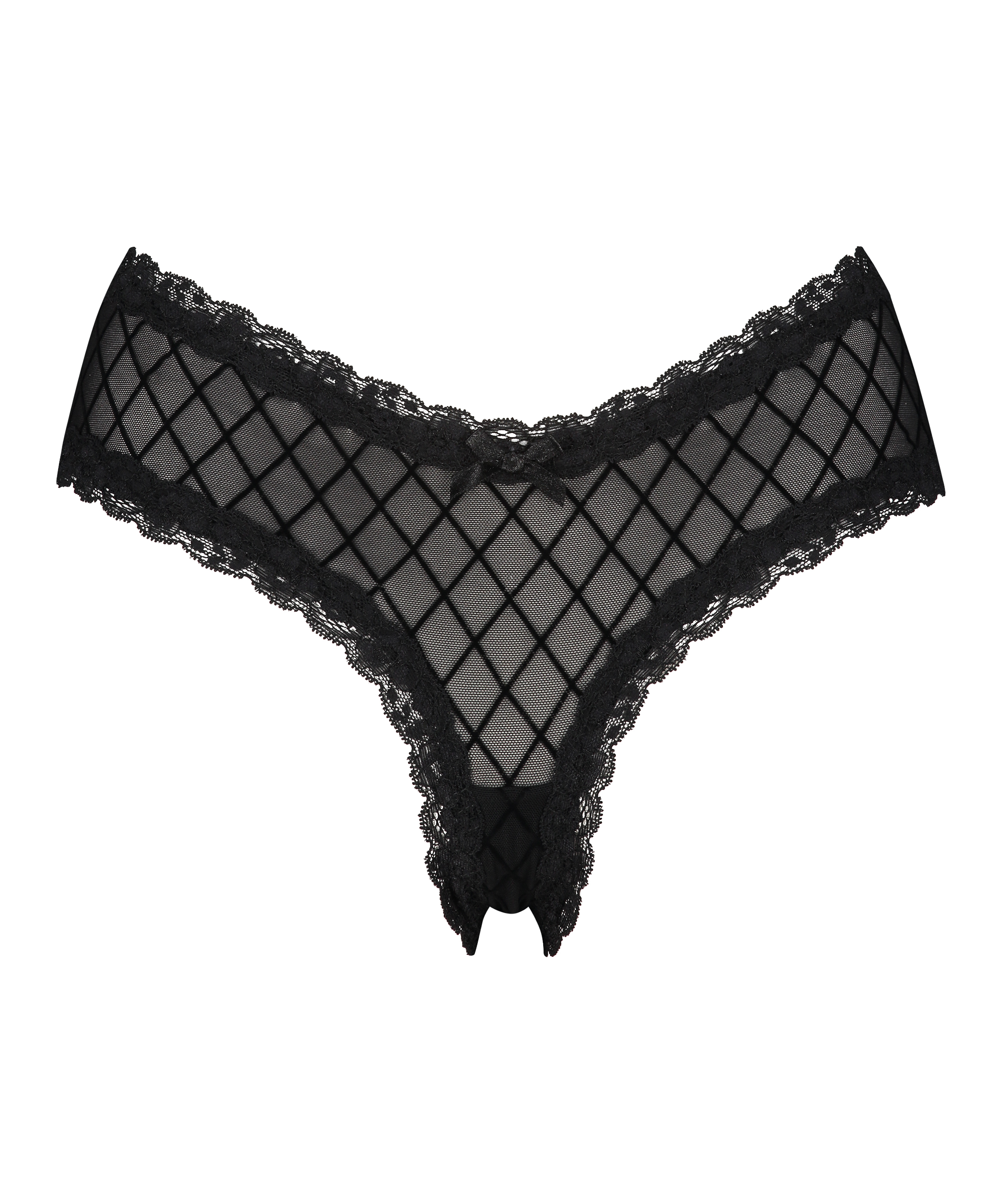 Brazilian V-shape mesh, Schwarz, main