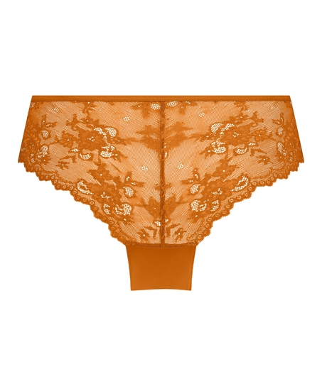 Invisible Brazilian Lace Back, Orange