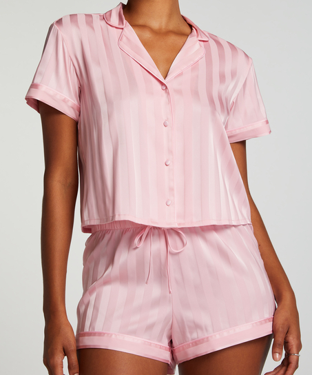 Pyjama-Set Satin, Rose