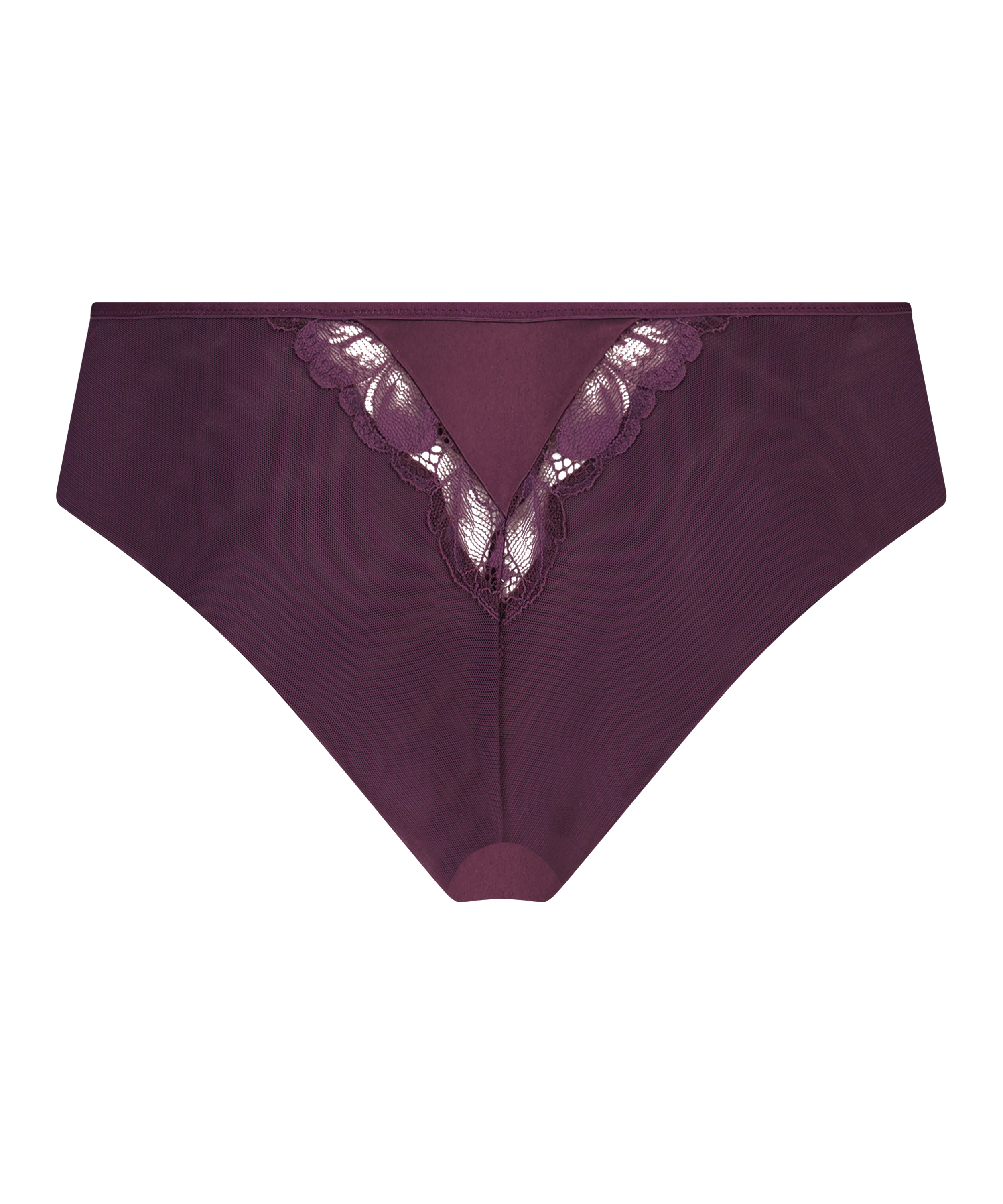 Slip brésilien Samra, Violet, main