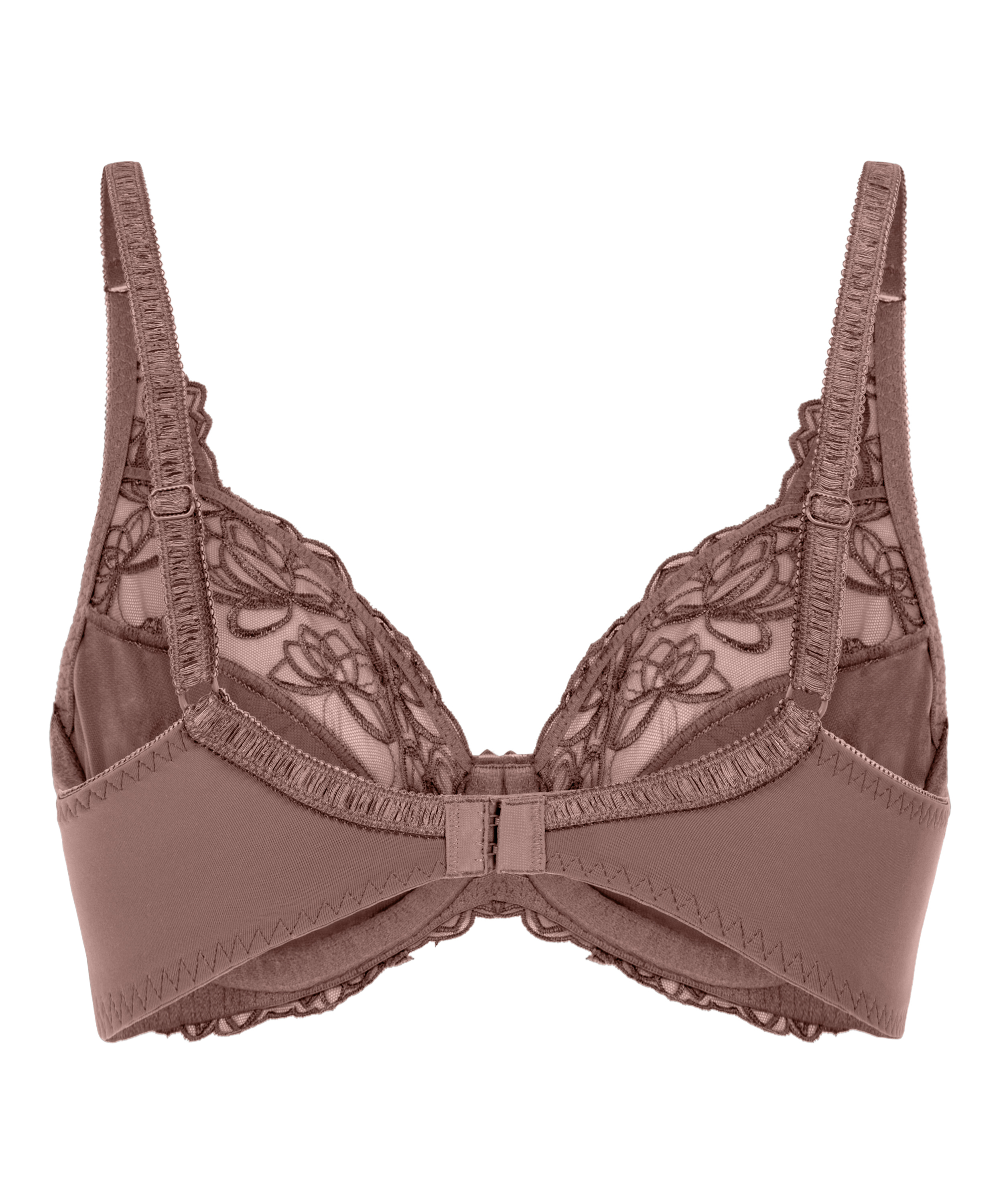 Soutien-gorge &agrave; armatures non-pr&eacute;form&eacute; Diva, Marron, main