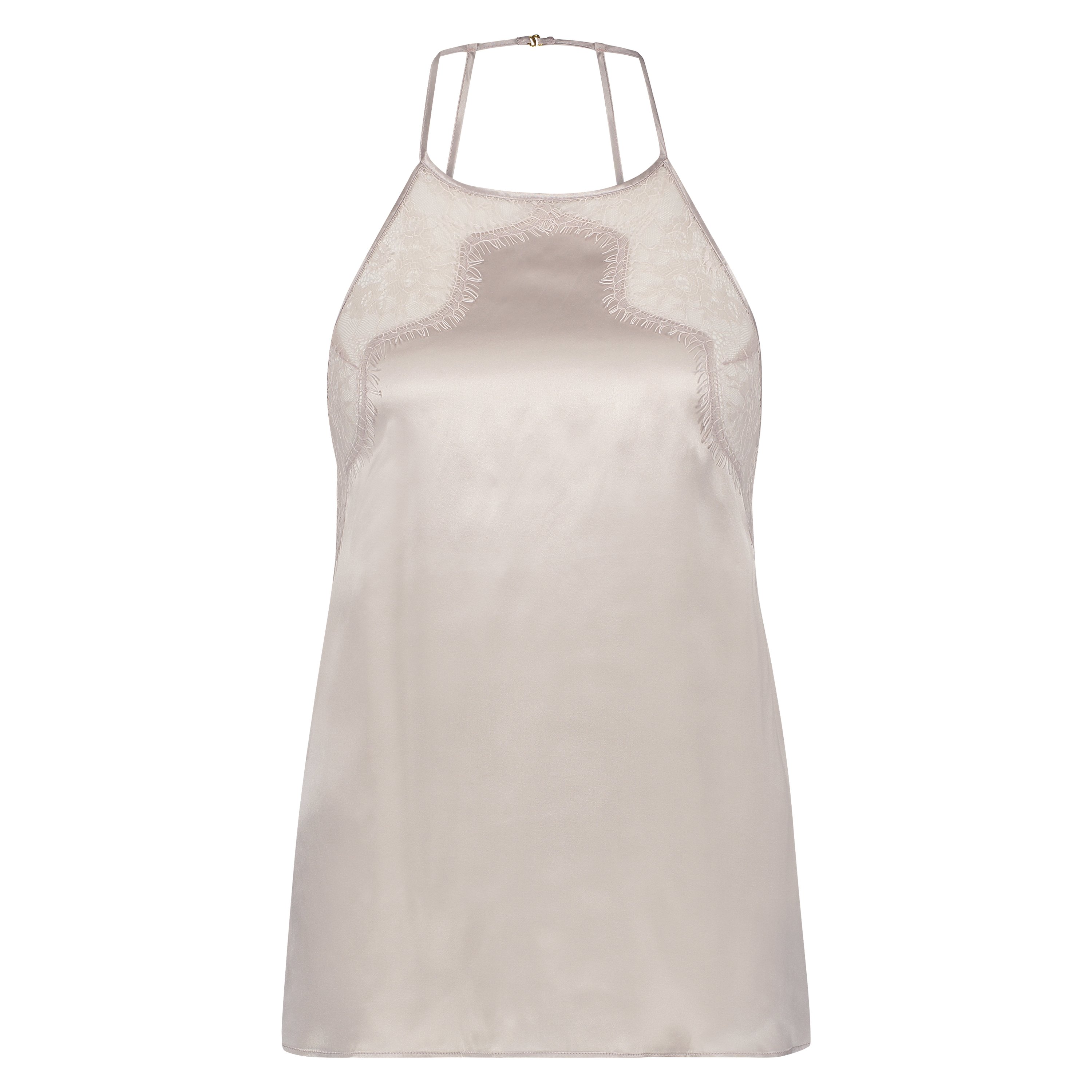 Haut Cami en soie, Rose, main