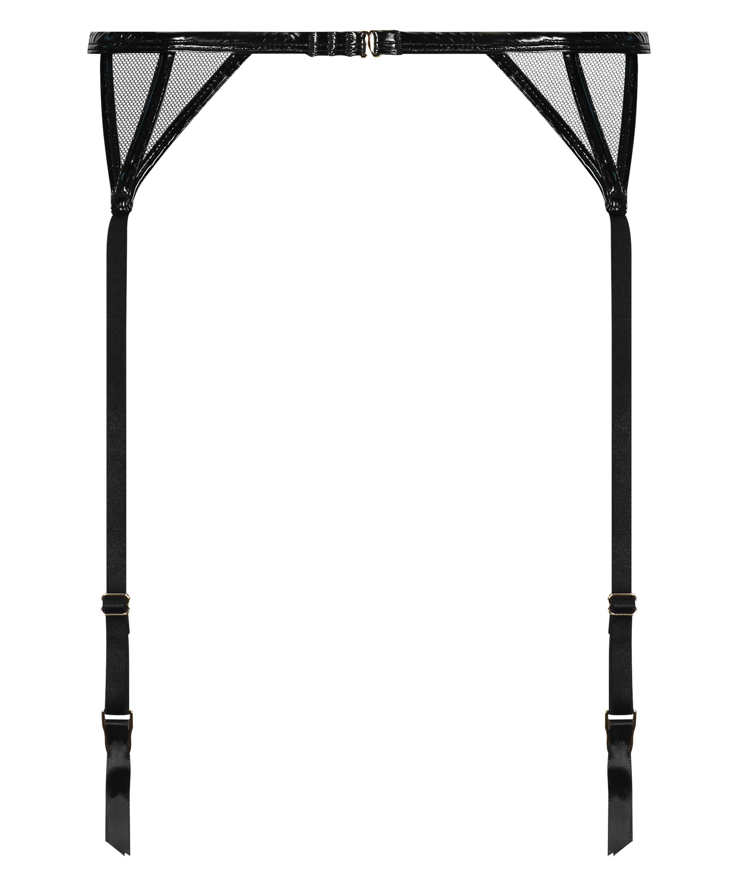 Porte-jarretelles Kali, Noir, main