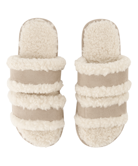 Chaussons Hannah, Blanc