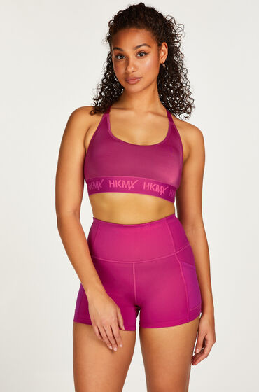 Image of Hunkemöller HKMX Shorts Oh My Squat mit hoher Taille Rose