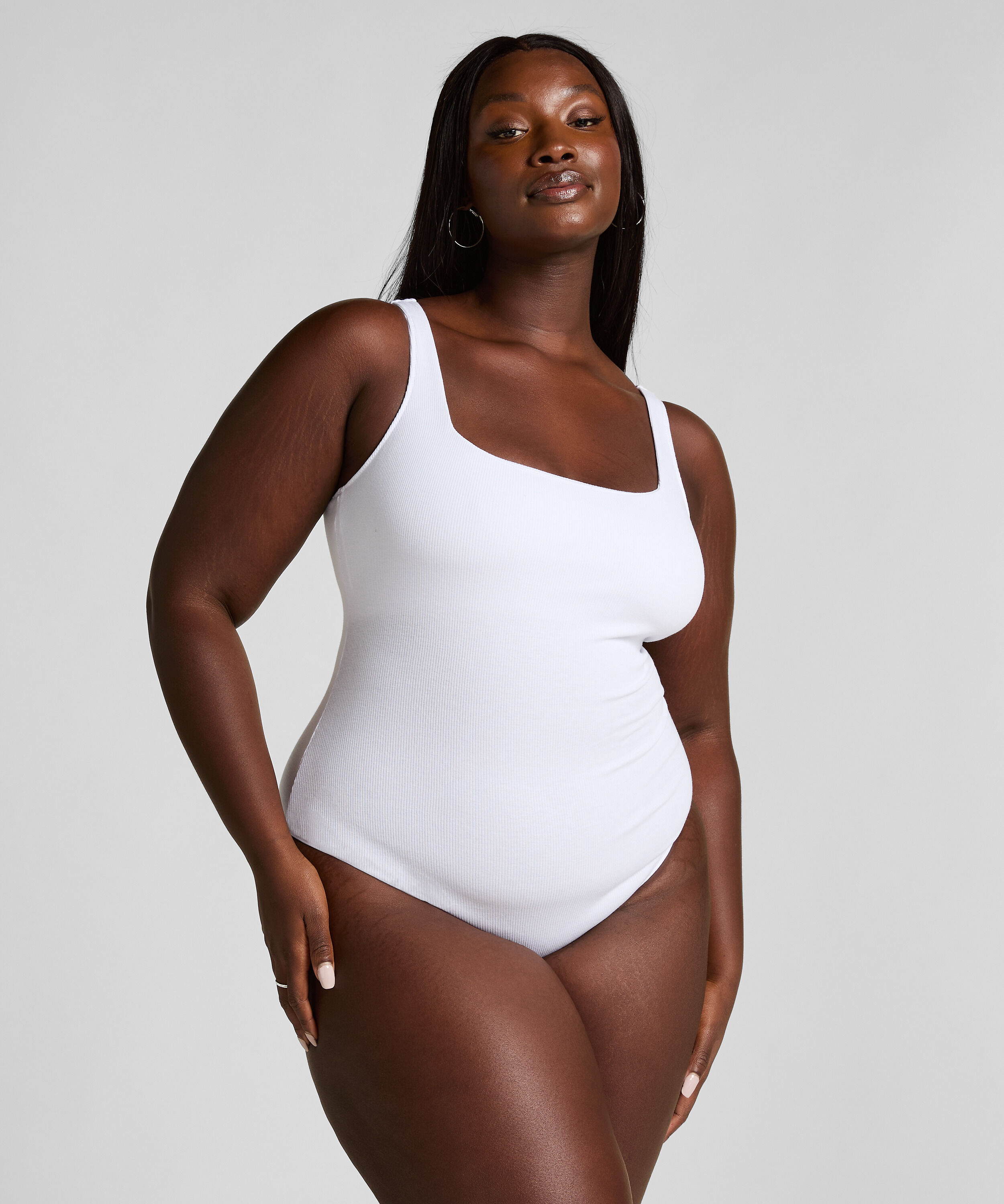 Body en coton côtelé